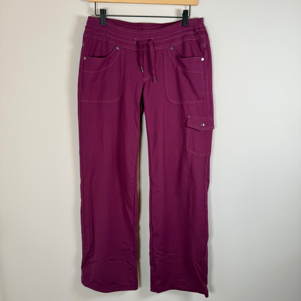 KÜHL Kuhl Pull On Cargo Utility Outdoor Trail Hiking Pants Purple Size‎ 6 Short